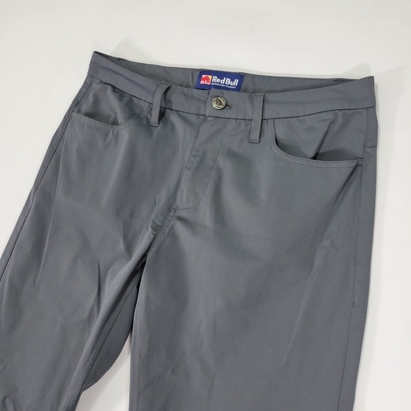Red Bull Distribution Company Men's Gray Performance‎ Pants Size 32 x 32 - Picture 5 of 11